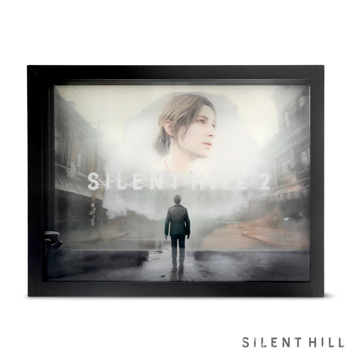 Silent Hill 2 Remake Key Art Shadowbox – OKS GEAR