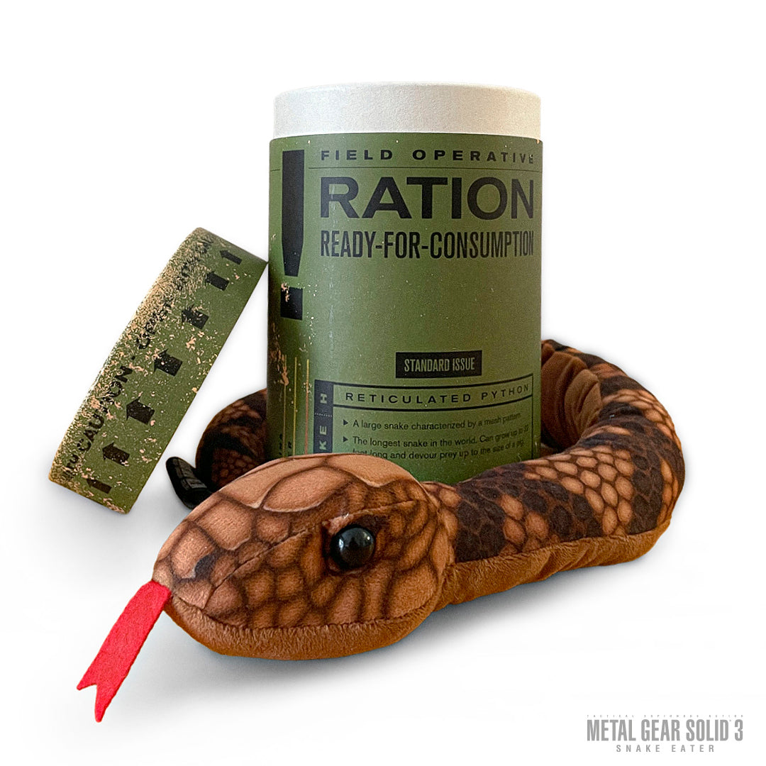 MGS3 Snake Ration Plushie – OKS GEAR