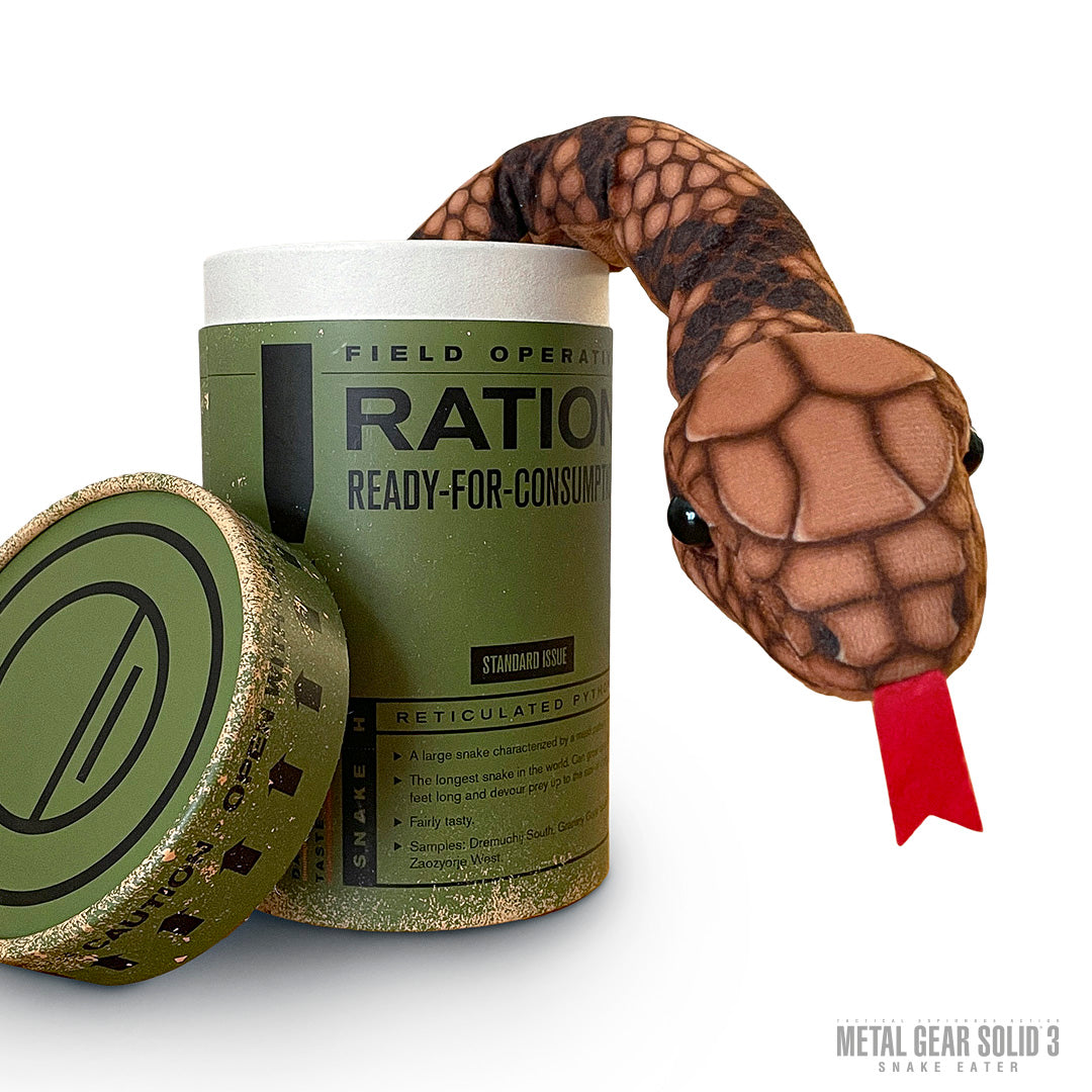 MGS3 Snake Ration Plushie – OKS GEAR
