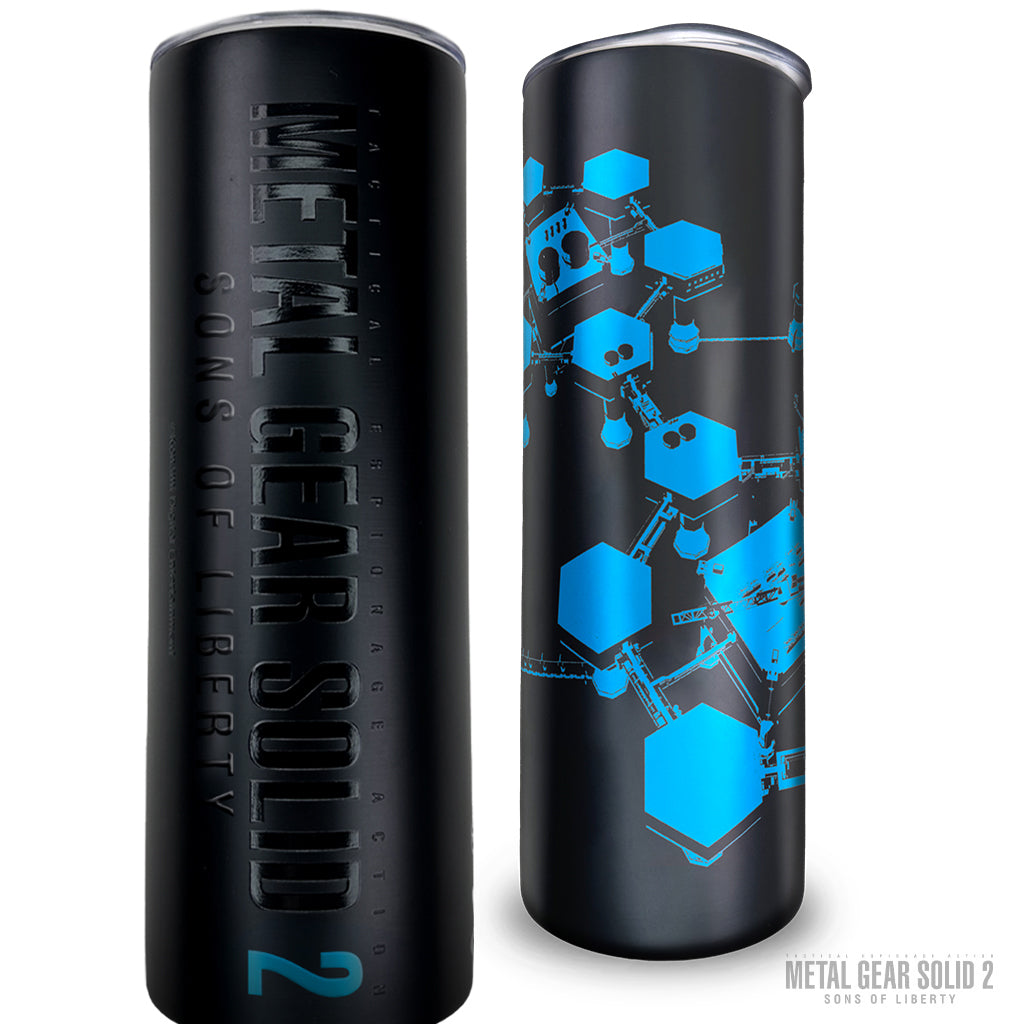 metal gear solid tasse Metal Gear Solid 2 Tumbler – OKS GEAR