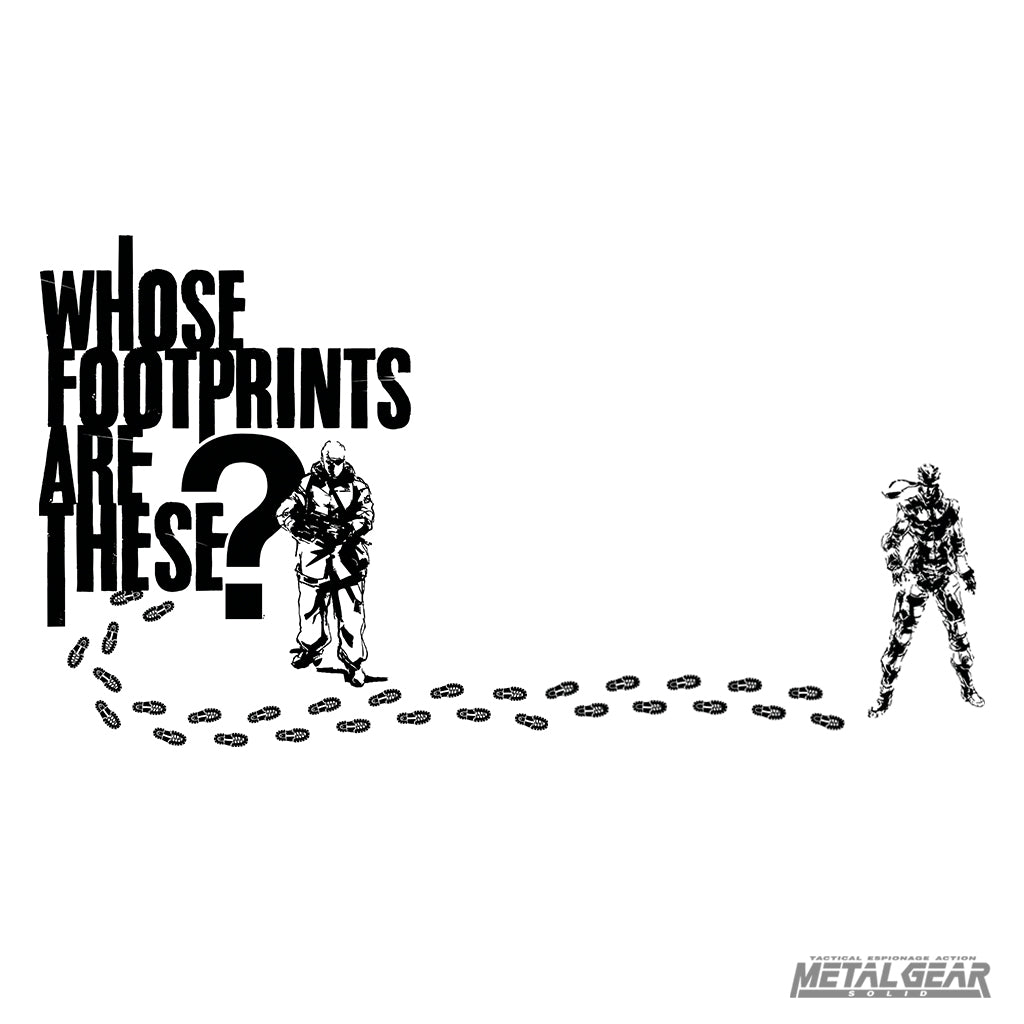 metal gear solid christmas sweater MGS Footprints Sweatshirt – OKS GEAR