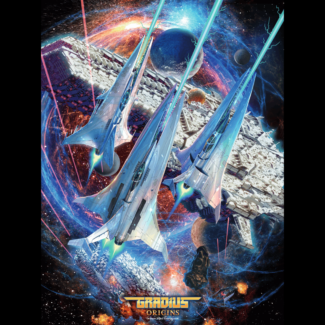 Gradius Origins Poster – OKS GEAR Gradius Origins Poster – OKS GEAR