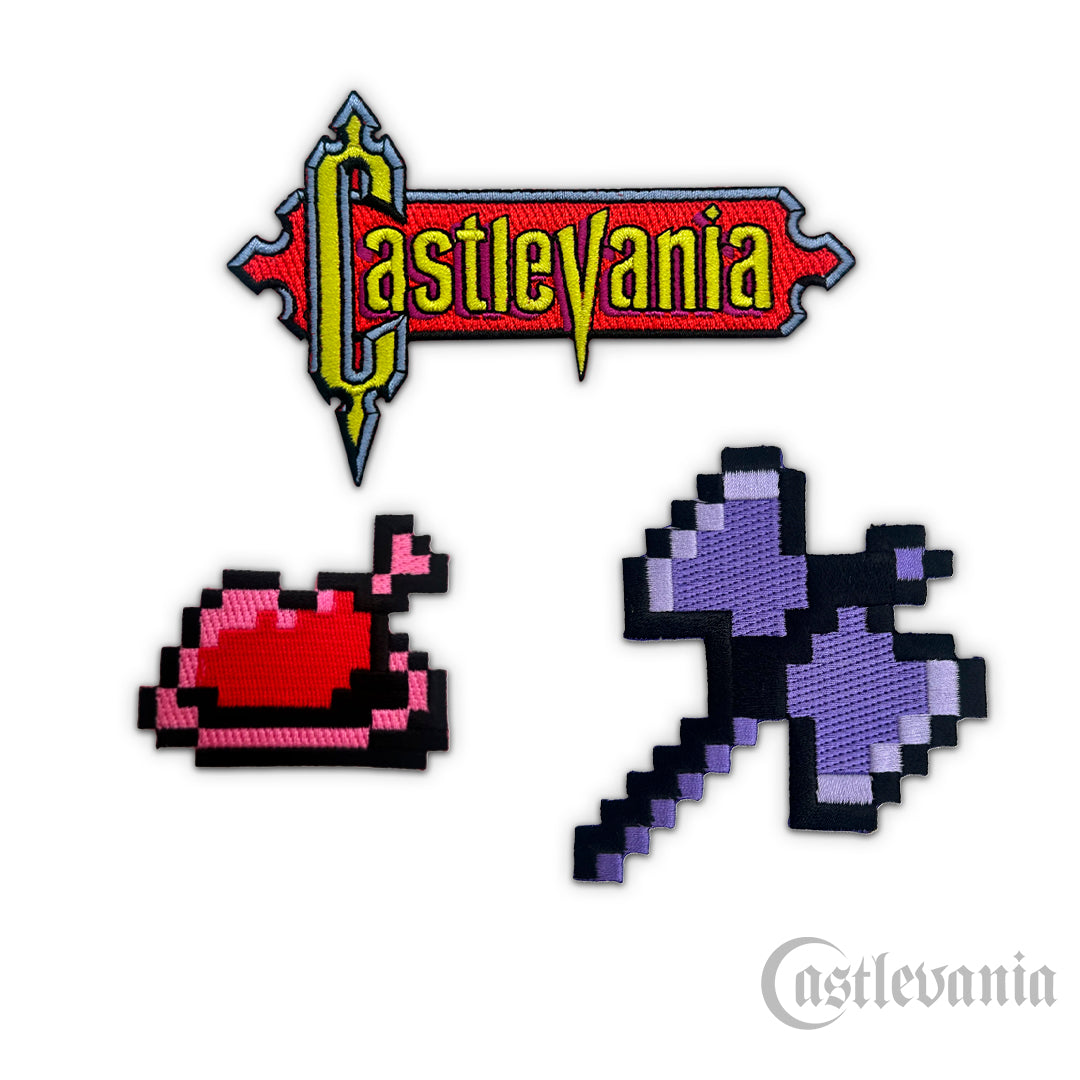 Castlevania 40th Anniversary Patch Set – OKS GEAR