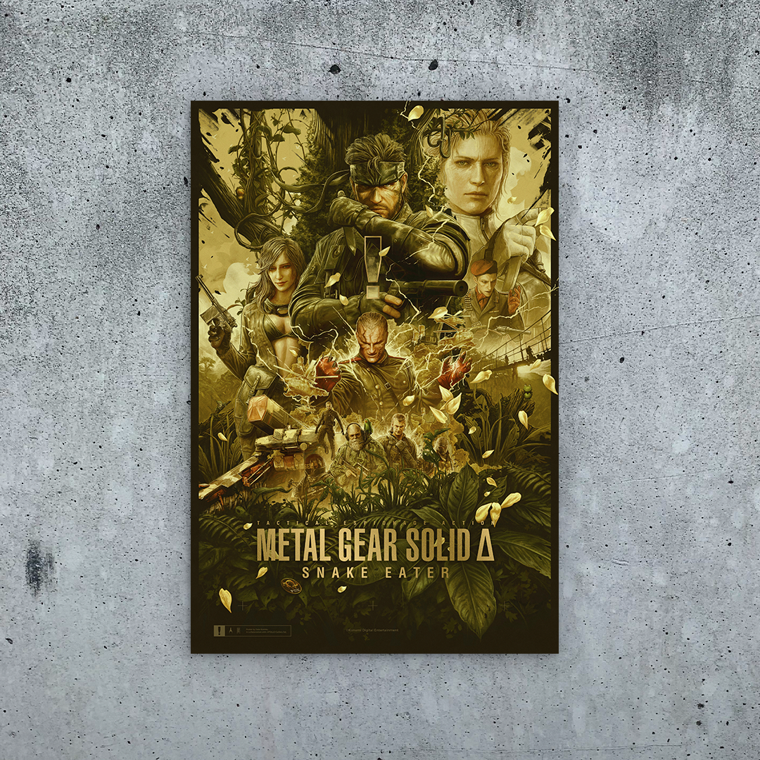 L GEAR SOLID Δ SNAKE EATER 非売品ポスター他 METAL GEAR SOLID Δ SNAKE EATER 非売品ポスター他