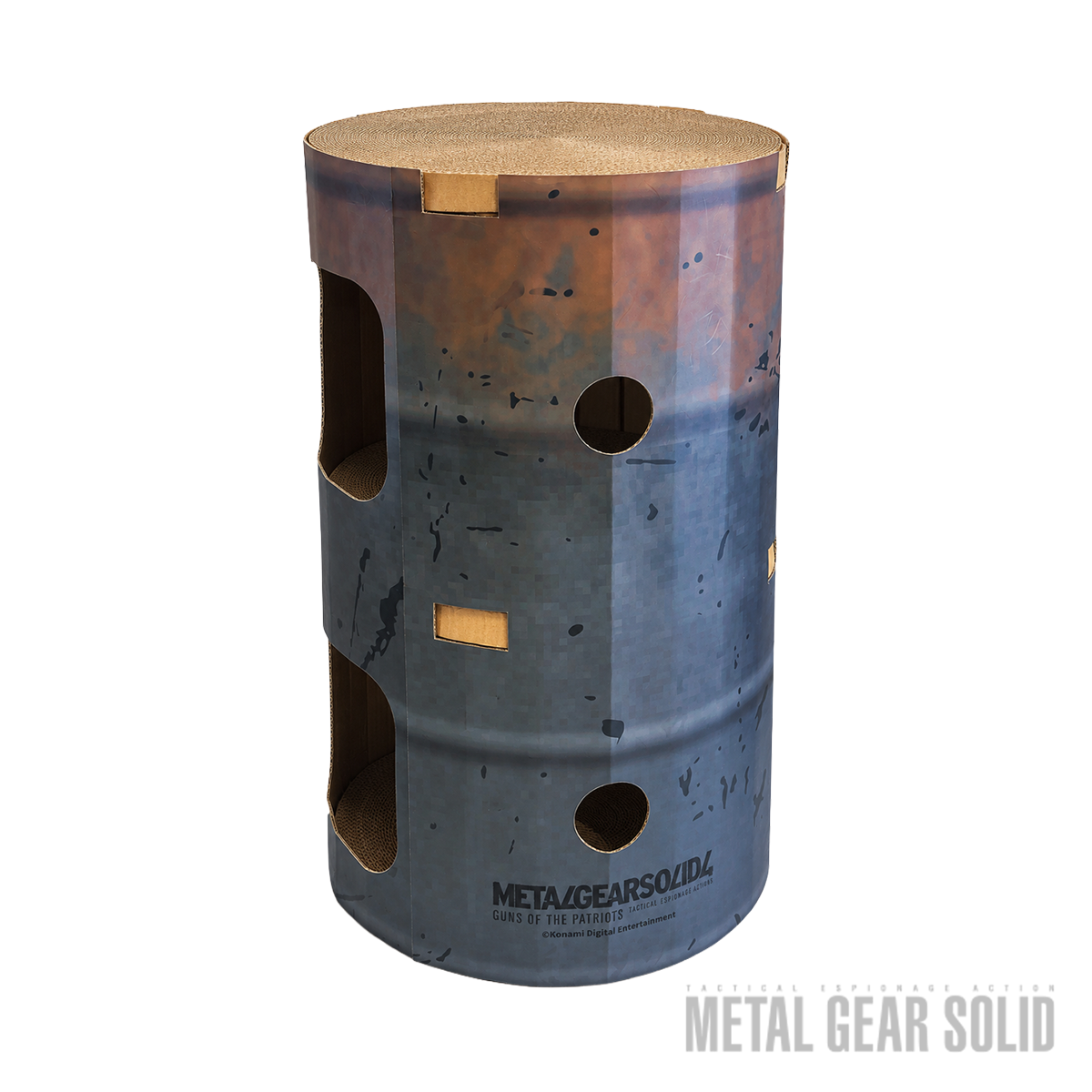 Metal Gear Solid 4: Guns of the Patriots Cat Scratch Drum Can – OKS GEAR