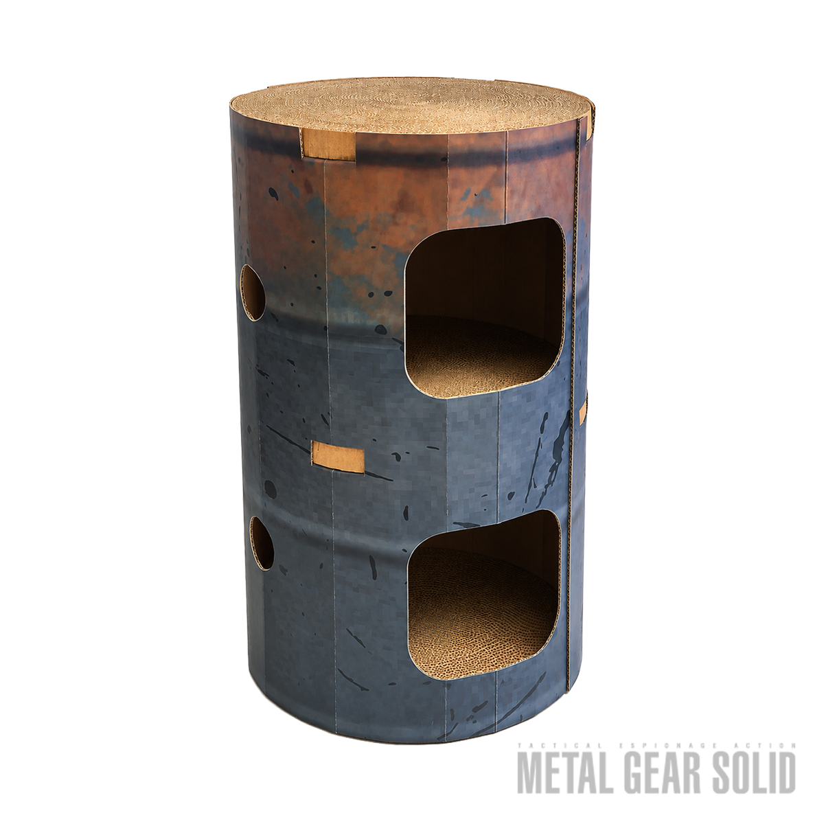 Metal Gear Solid 4: Guns of the Patriots Cat Scratch Drum Can – OKS GEAR