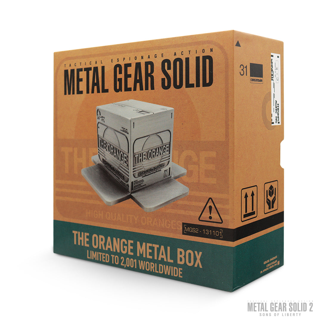 metal gear cardboard box Metal Gear Solid 2 Replica Cardboard Box – OKS GEAR