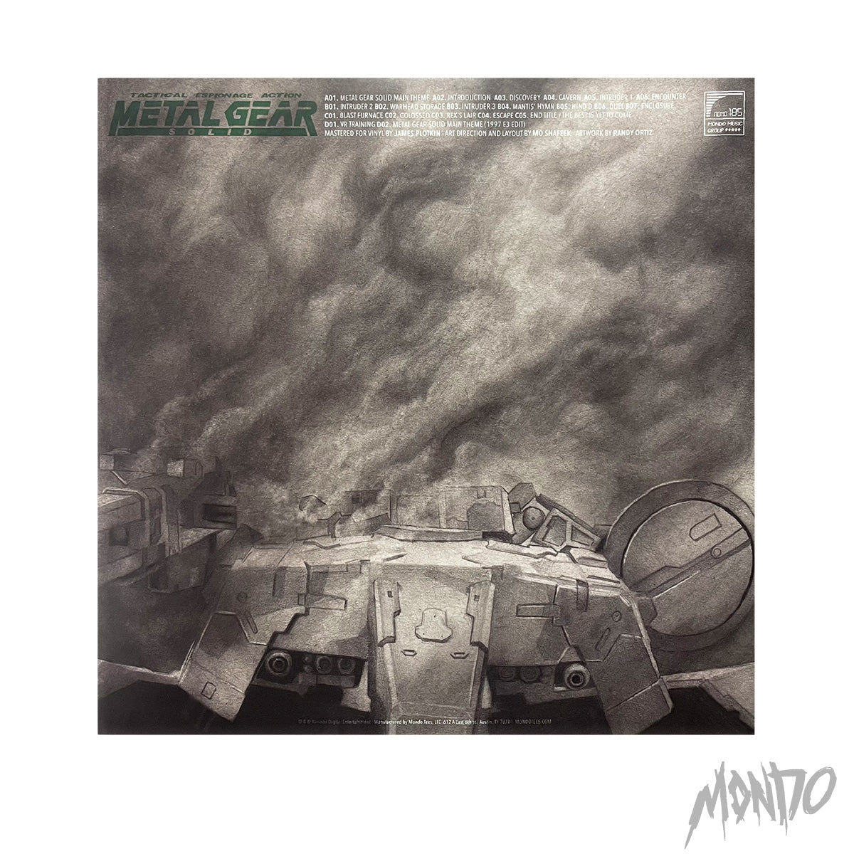 Metal Gear Solid Vinyl Soundtrack 2XLP – OKS GEAR