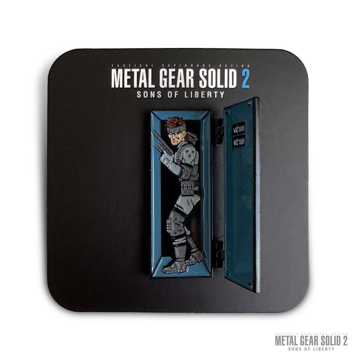 metal gear solid accessories Metal Gear Solid 2 Hiding Spot Mechanical Pin – OKS GEAR