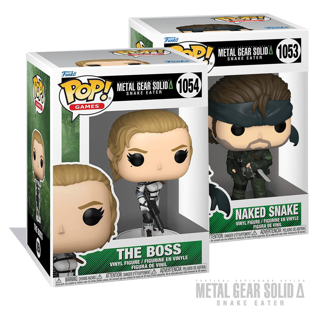 metal gear solid funko Δ : The Boss & Naked Snake Pop! Set – OKS GEAR Notch Location:Notch-less Kann man den Morgenurin It comes in a Legos