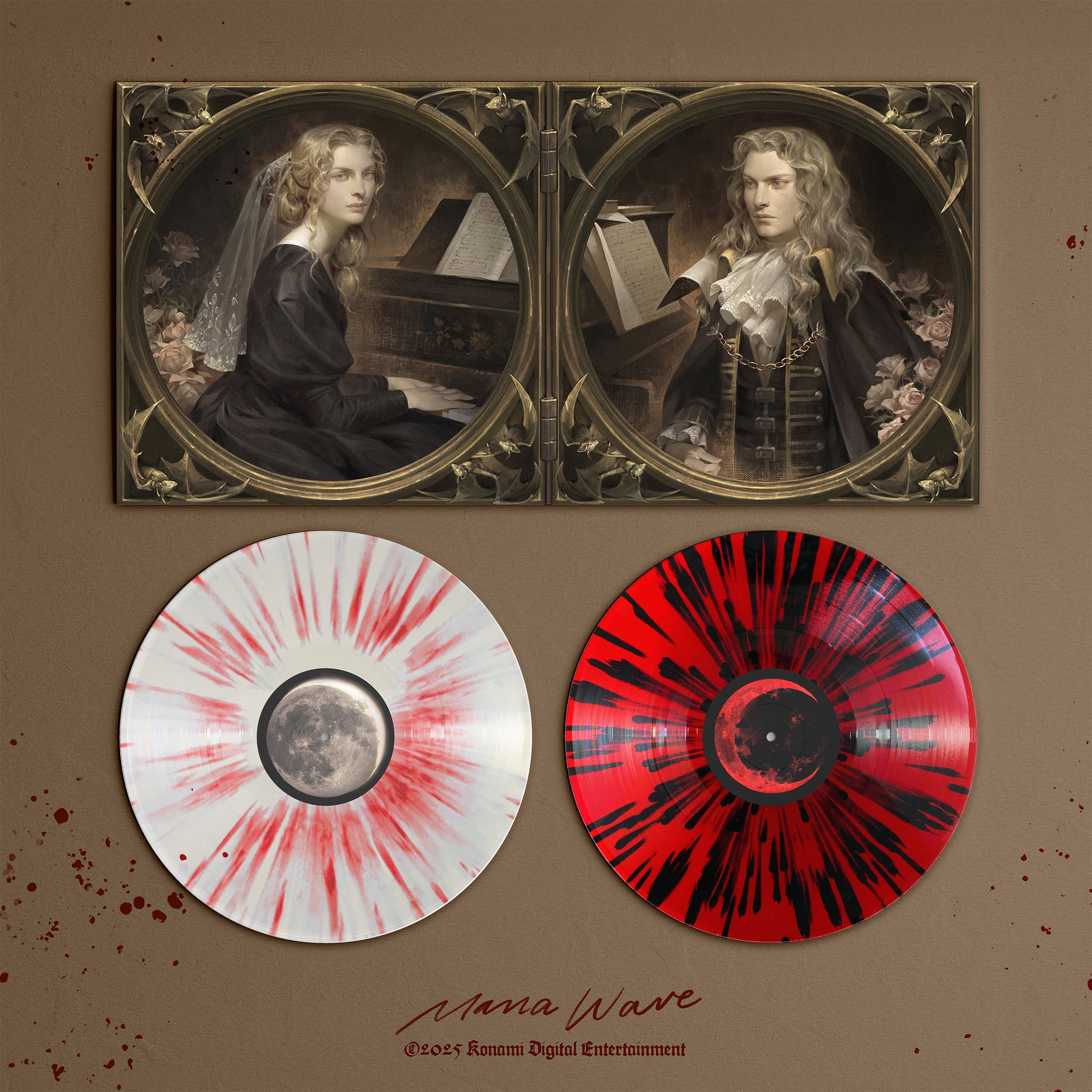 Castlevania: Piano Collections 2xLP [OKS GEAR Exclusive Blood Spatter
