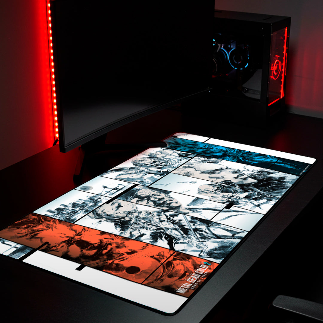 METAL GEAR SOLID 2 | Gaming Mouse Pad – OKS GEAR