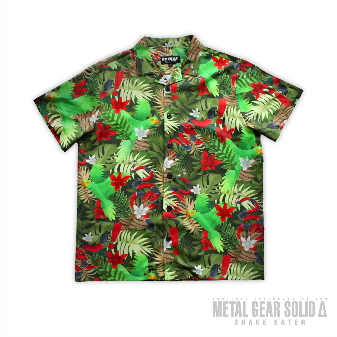 metal gear rising shirt METAL GEAR SOLID Δ: SNAKE EATER Tselinoyarsk Button Up shirt – OKS GEAR
