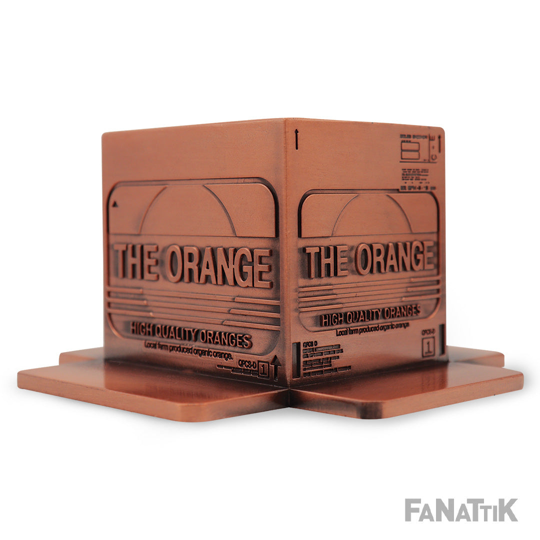 Metal Gear Solid 2: Replica Antique Gold Plated Cardboard Box