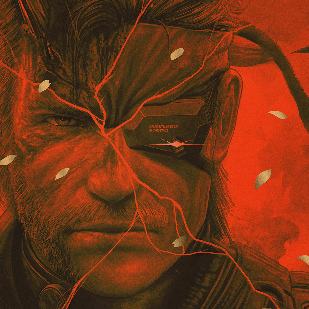 metal gear solid solid eye METAL GEAR SOLID Legacy Poster Color Variant [EXCLUSIVE OKS GEAR EDITI