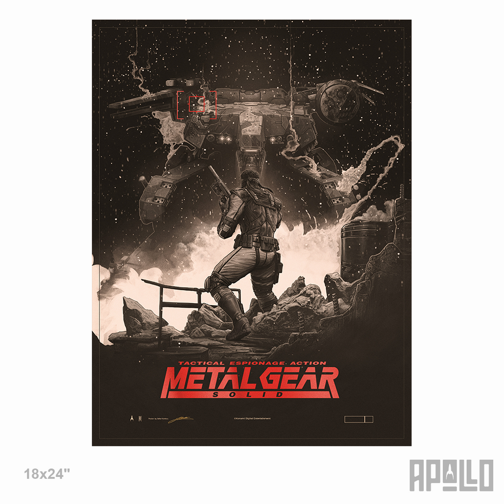 METAL GEAR SOLID Poster [EXCLUSIVE OKS GEAR EDITION]