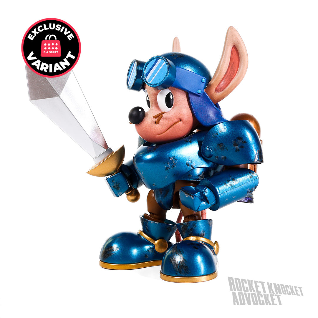 Rocket Knight Adventures: Sparkster Action Figure (Battle Damage