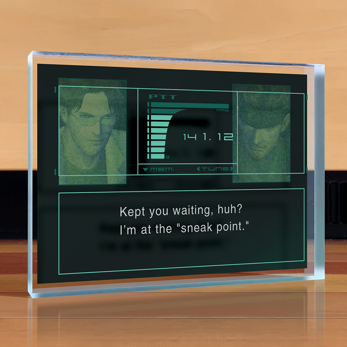 Metal Gear Solid Codec Desktop Art – OKS GEAR